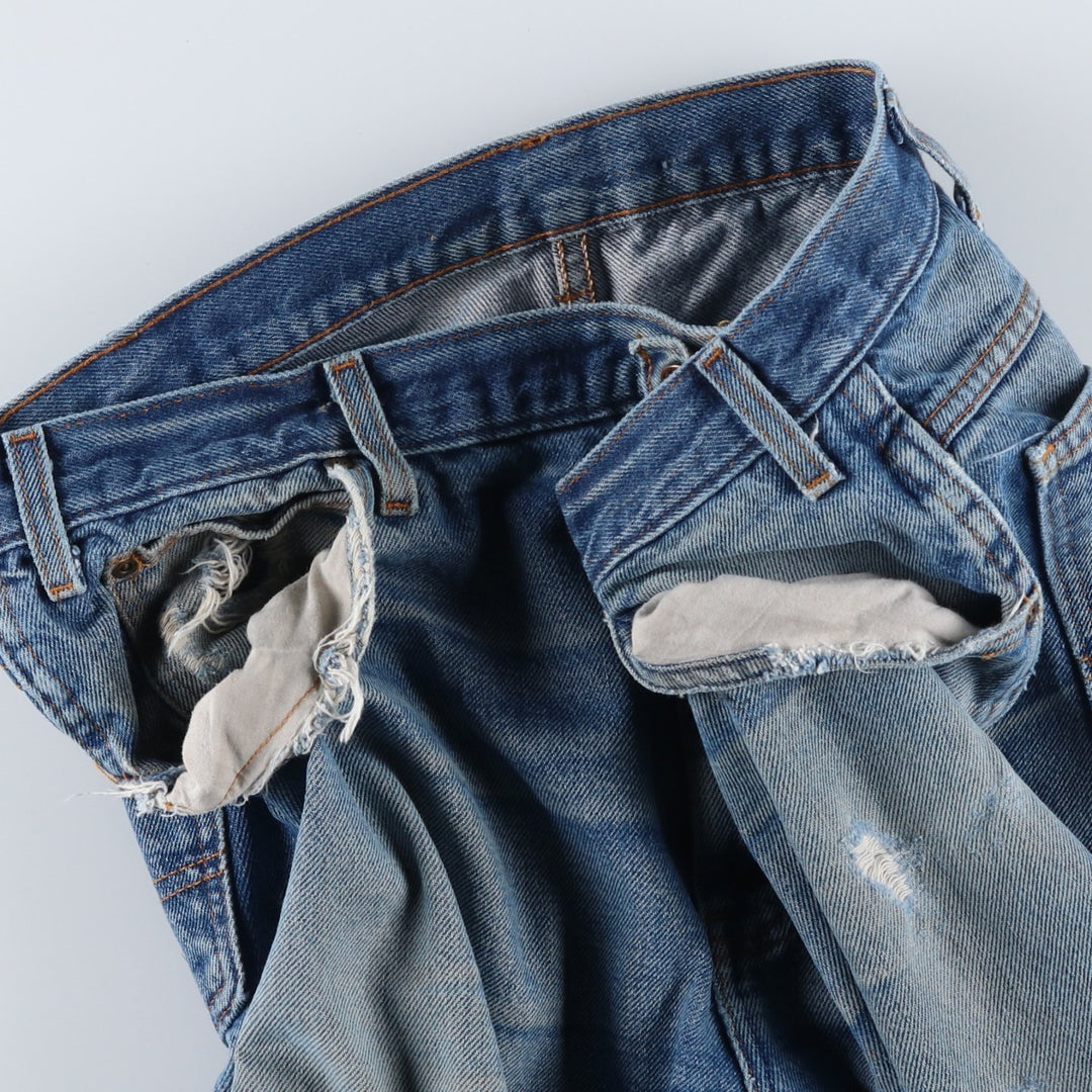 Dickies Men's Straight Denim Pants, Size W36 cotton blue type Vintage Second Hand