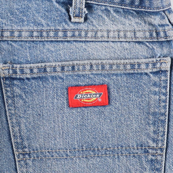 Dickies Regular Straight Denim Pants, Men's, Size 36 cotton blue type Vintage Second Hand