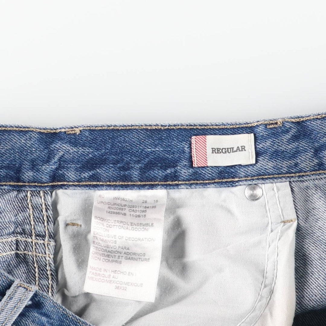 Dickies Regular Straight Denim Pants, Men's, Size 36 cotton blue type Vintage Second Hand