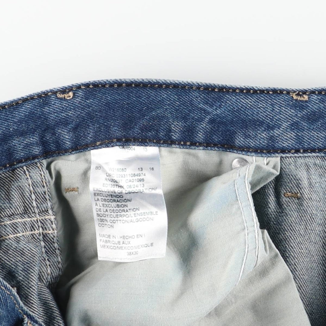 Dickies tapered denim pants, men's size W39 cotton blue type Vintage Second Hand