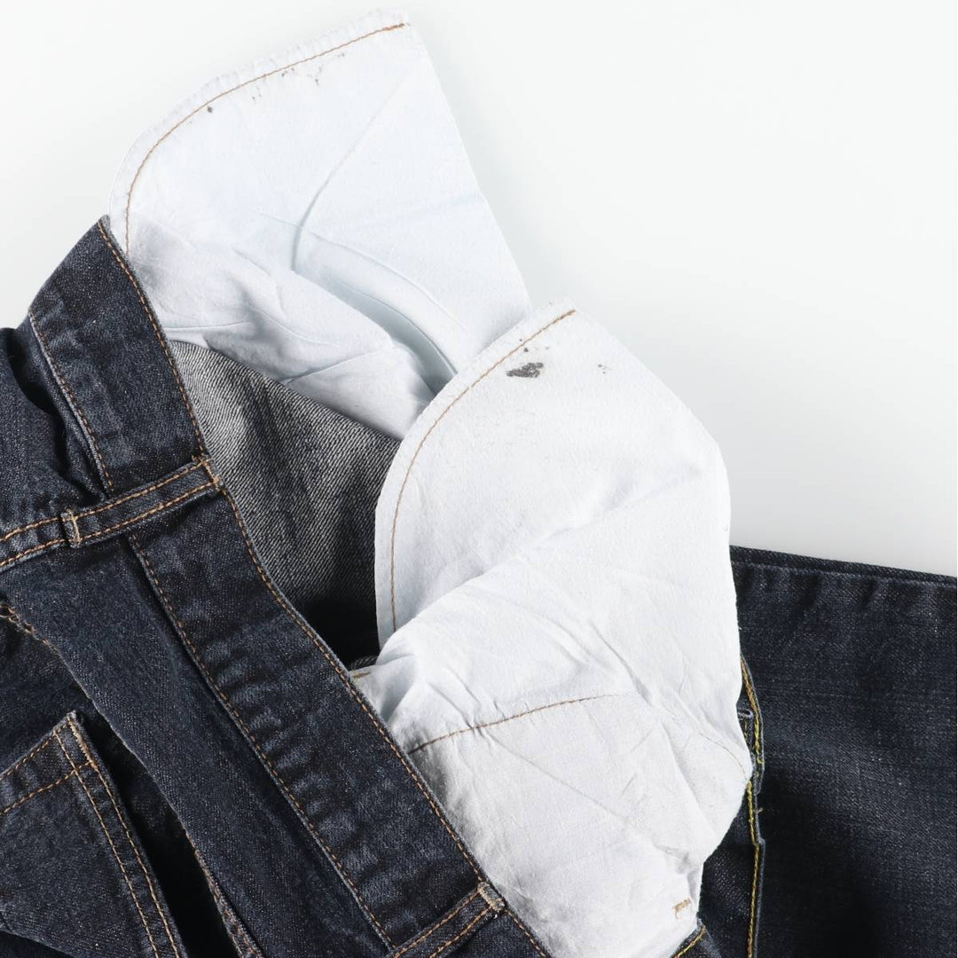 Donna Karan New York DKNY Men's Straight Denim Pants (Size W36) cotton blue type Vintage Second Hand