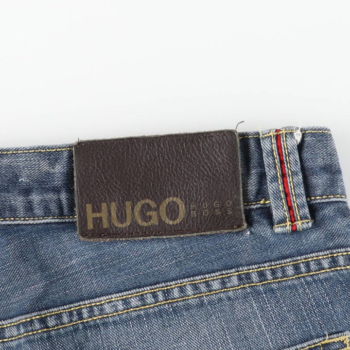 Hugo Boss Orange Straight Denim Pants, Men's, Size W33 unclear blue type Vintage Second Hand