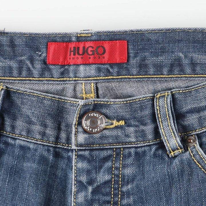 Hugo Boss Orange Straight Denim Pants, Men's, Size W33 unclear blue type Vintage Second Hand