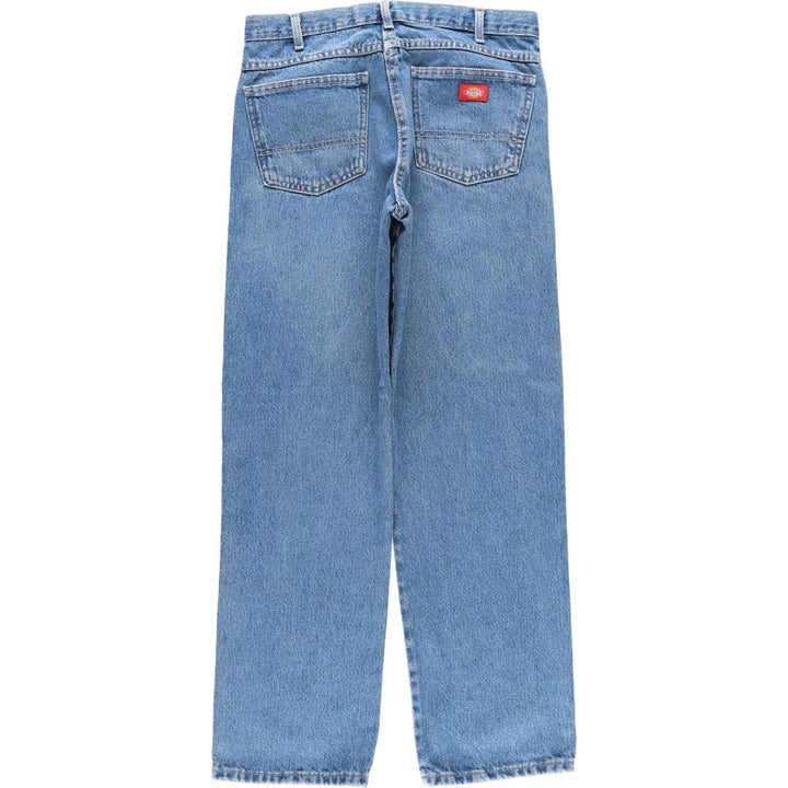 Dickies Straight Denim Pants for Men, W33 equivalent cotton blue type Vintage Second Hand
