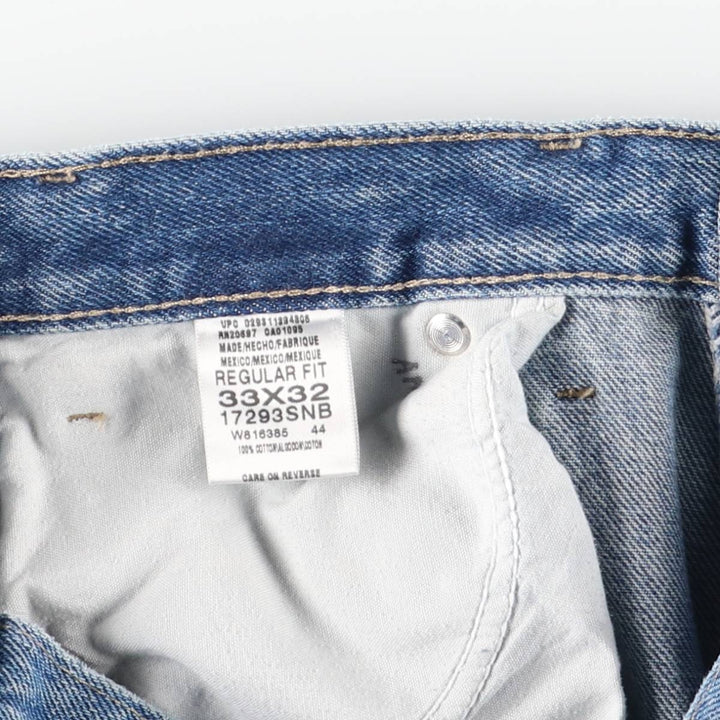 Dickies Straight Denim Pants for Men, W33 equivalent cotton blue type Vintage Second Hand