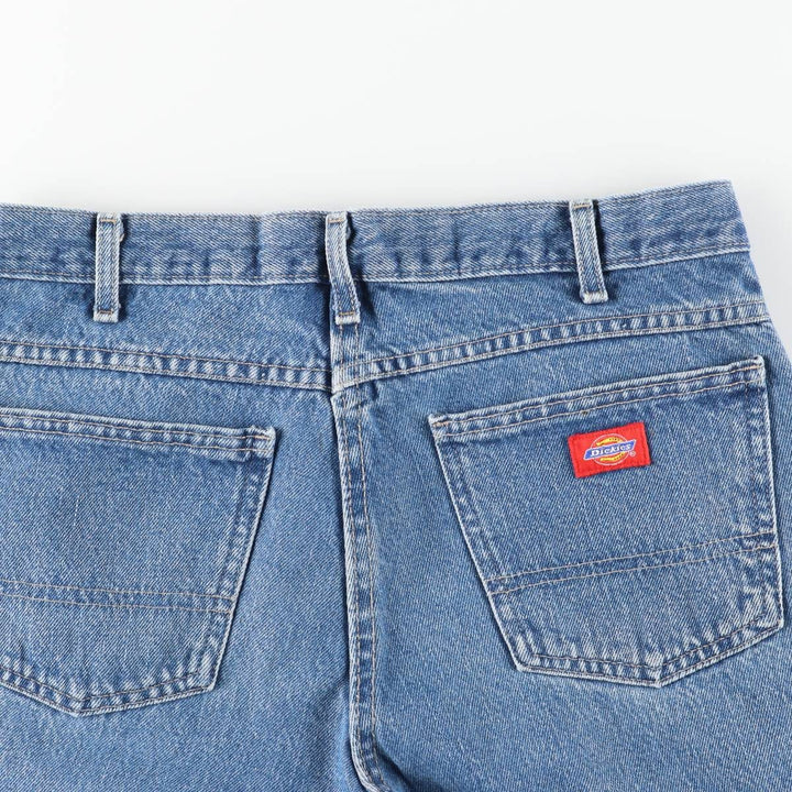 Dickies Straight Denim Pants for Men, W33 equivalent cotton blue type Vintage Second Hand