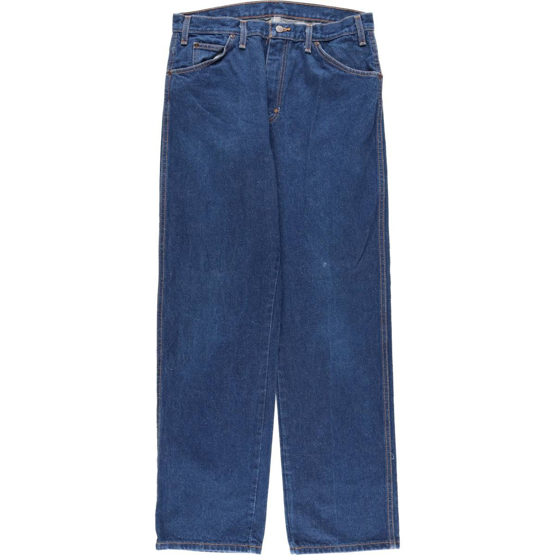 Dickies Straight Denim Pants for Men, W34 equivalent cotton blue type Vintage Second Hand