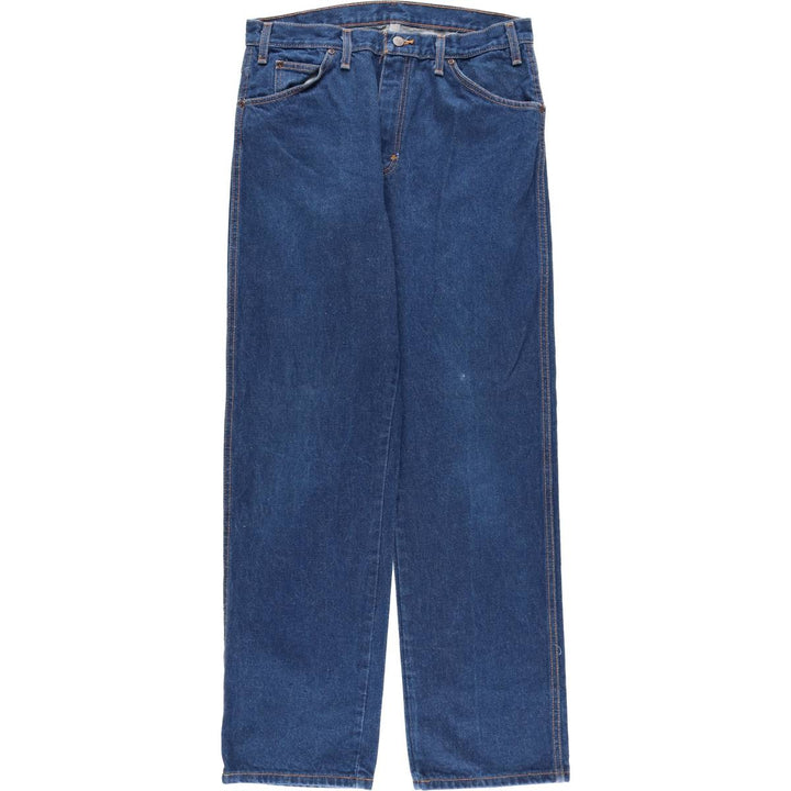 Dickies Straight Denim Pants for Men, W34 equivalent cotton blue type Vintage Second Hand