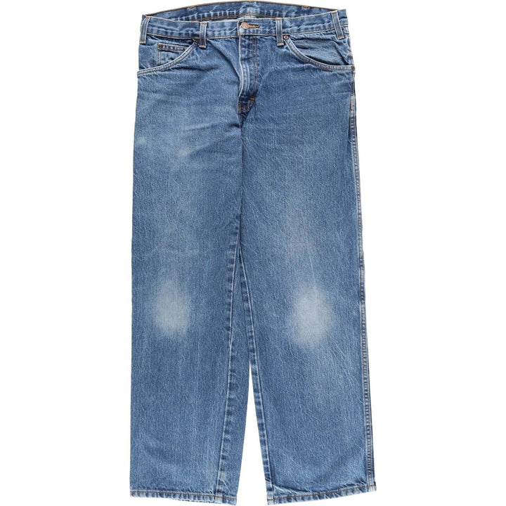 Dickies Straight Denim Pants for Men, W34 equivalent cotton blue type Vintage Second Hand