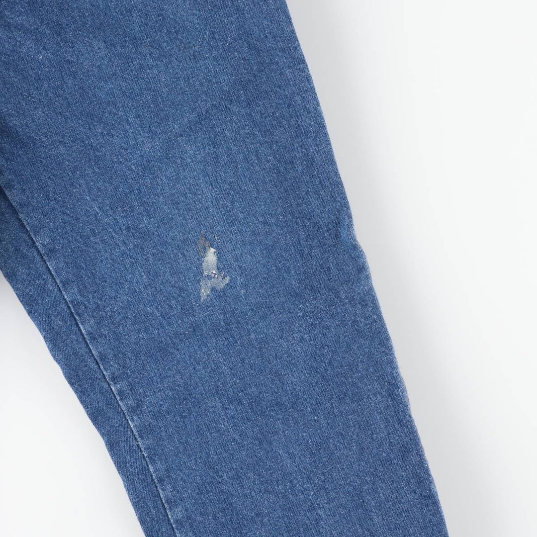 Dickies tapered denim pants for men, equivalent to W33 cotton blue type Vintage Second Hand