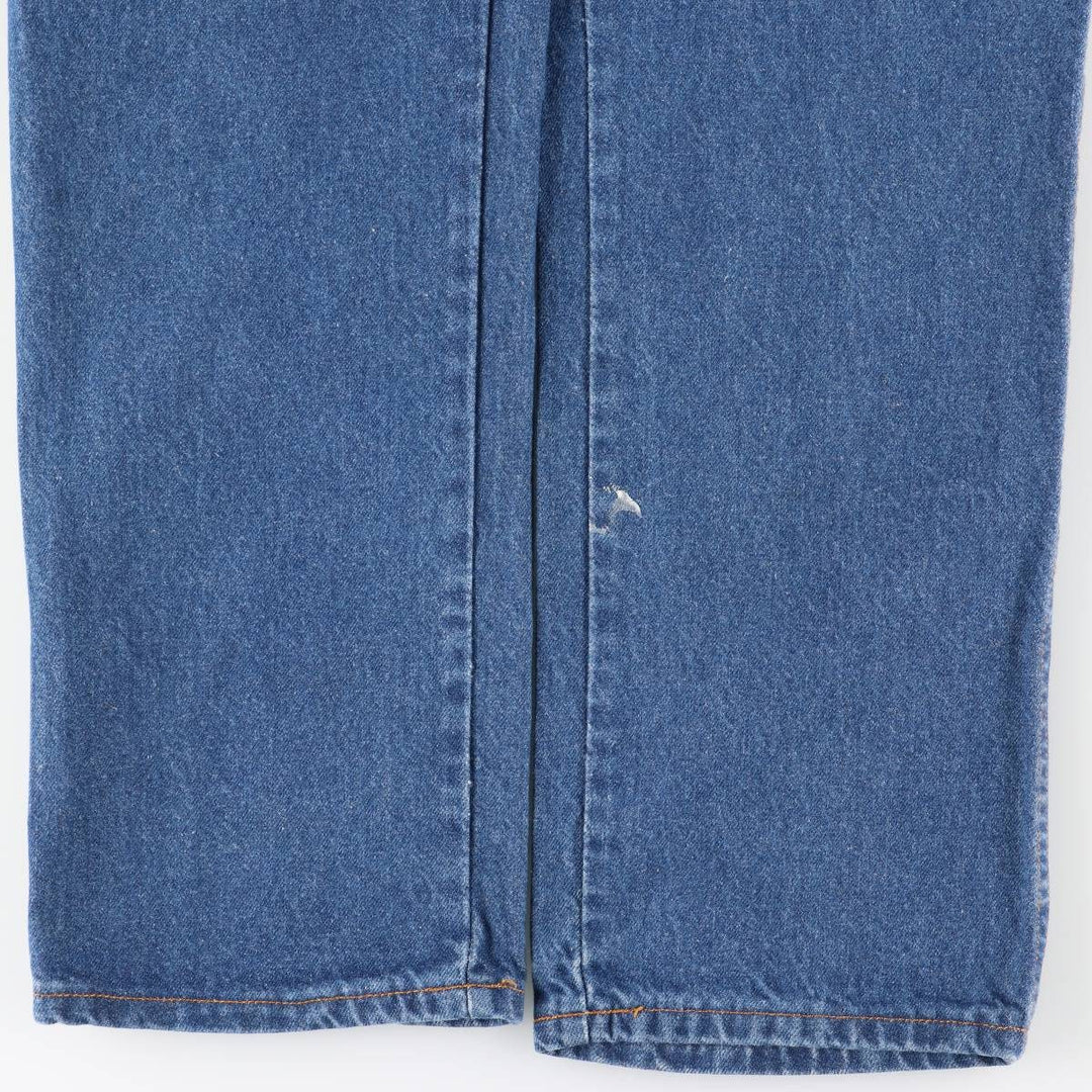Dickies tapered denim pants for men, equivalent to W33 cotton blue type Vintage Second Hand
