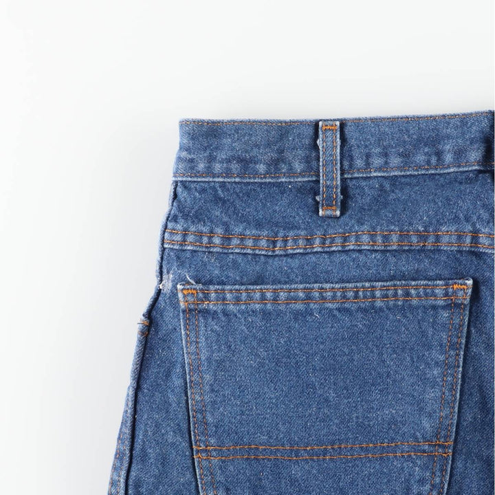 Dickies tapered denim pants for men, equivalent to W33 cotton blue type Vintage Second Hand