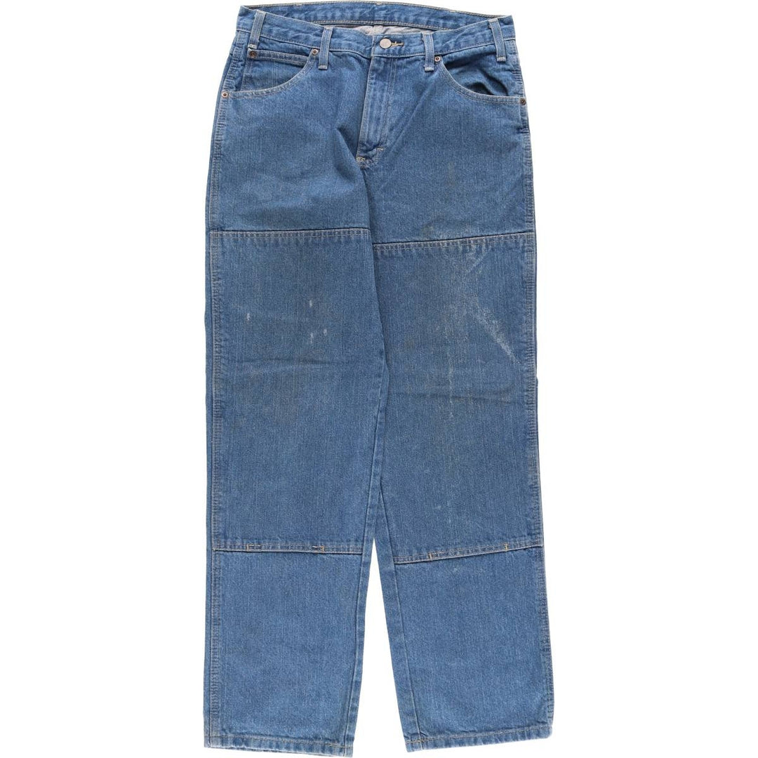 Dickies Straight Denim Pants for Men, W33 equivalent cotton blue type Vintage Second Hand