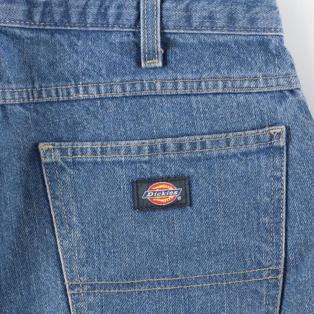 Dickies Straight Denim Pants for Men, W33 equivalent cotton blue type Vintage Second Hand