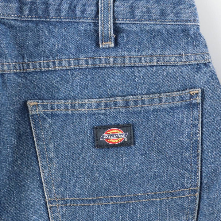 Dickies Straight Denim Pants for Men, W33 equivalent cotton blue type Vintage Second Hand
