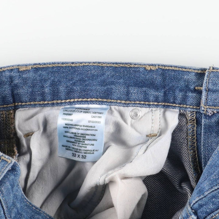 Dickies Straight Denim Pants for Men, W33 equivalent cotton blue type Vintage Second Hand