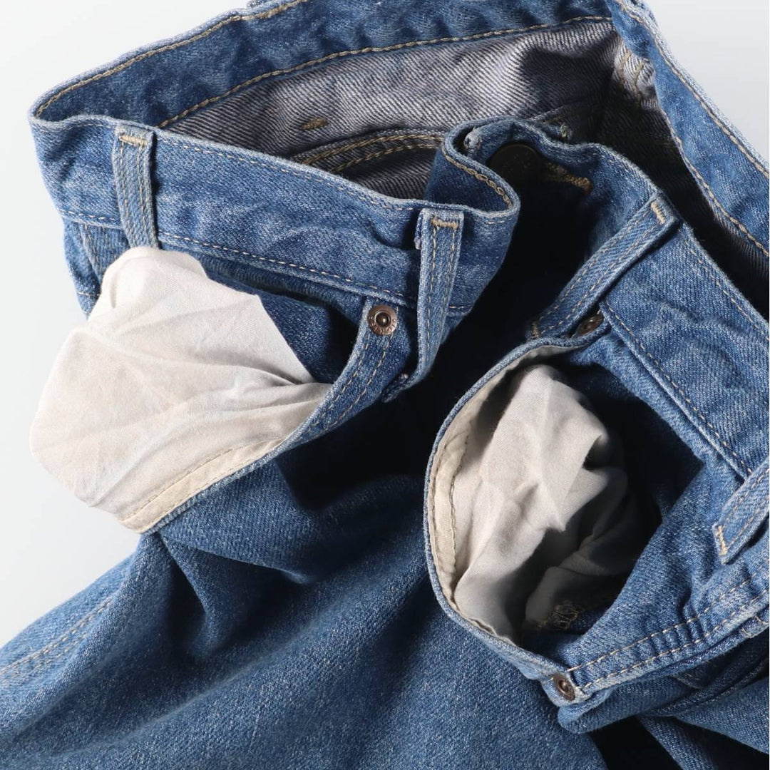 Dickies Straight Denim Pants for Men, W33 equivalent cotton blue type Vintage Second Hand
