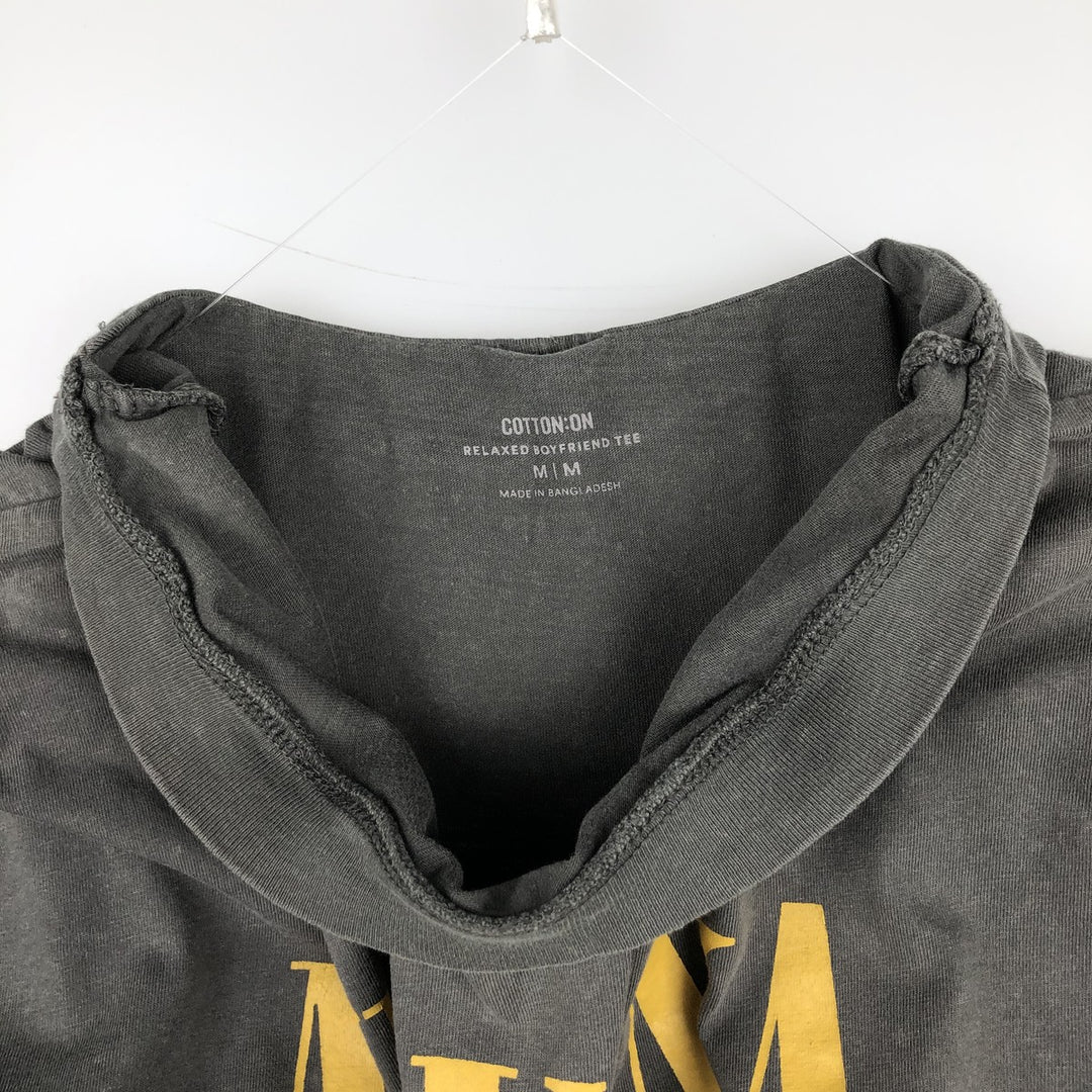 NIRVANA Nirvana Band T-shirt, Band T, Men's M size cotton Charcoal Vintage Second Hand