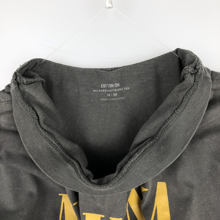 NIRVANA Nirvana Band T-shirt, Band T, Men's M size cotton Charcoal Vintage Second Hand