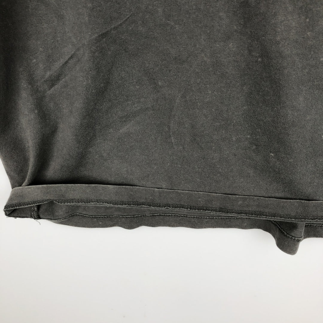 NIRVANA Nirvana Band T-shirt, Band T, Men's M size cotton Charcoal Vintage Second Hand