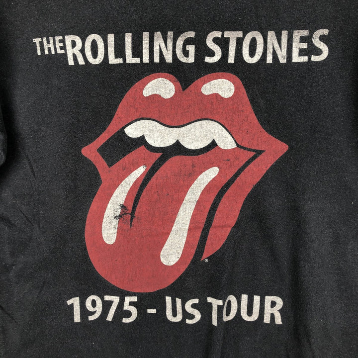 THE ROLLING STONES Band T-shirt, Men's M size cotton Charcoal Vintage Second Hand