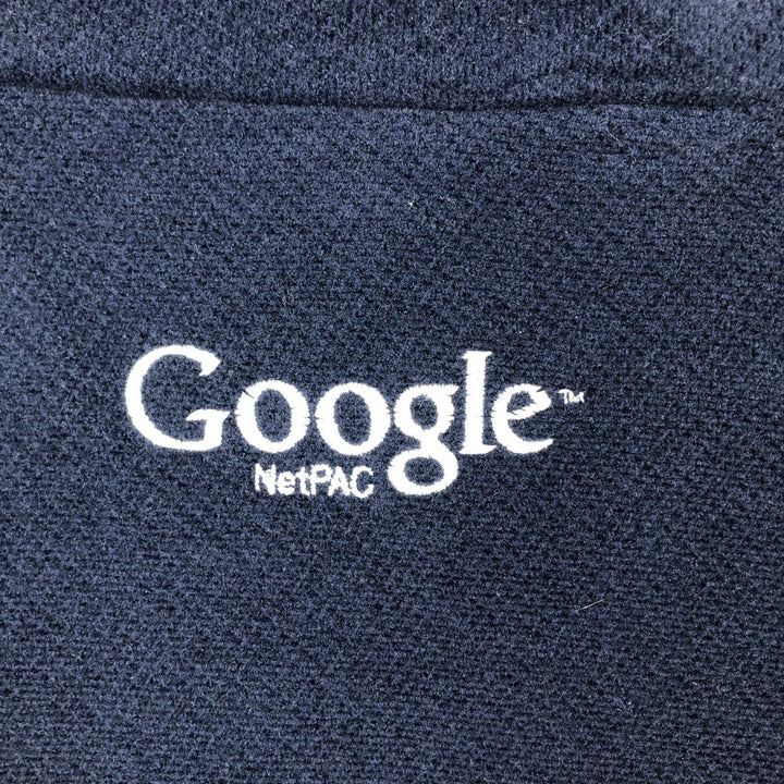Patagonia Simple Synchilla Jacket (25098FA14) Google Fleece Jacket, Men's Medium polyester navy blue type Vintage Second Hand