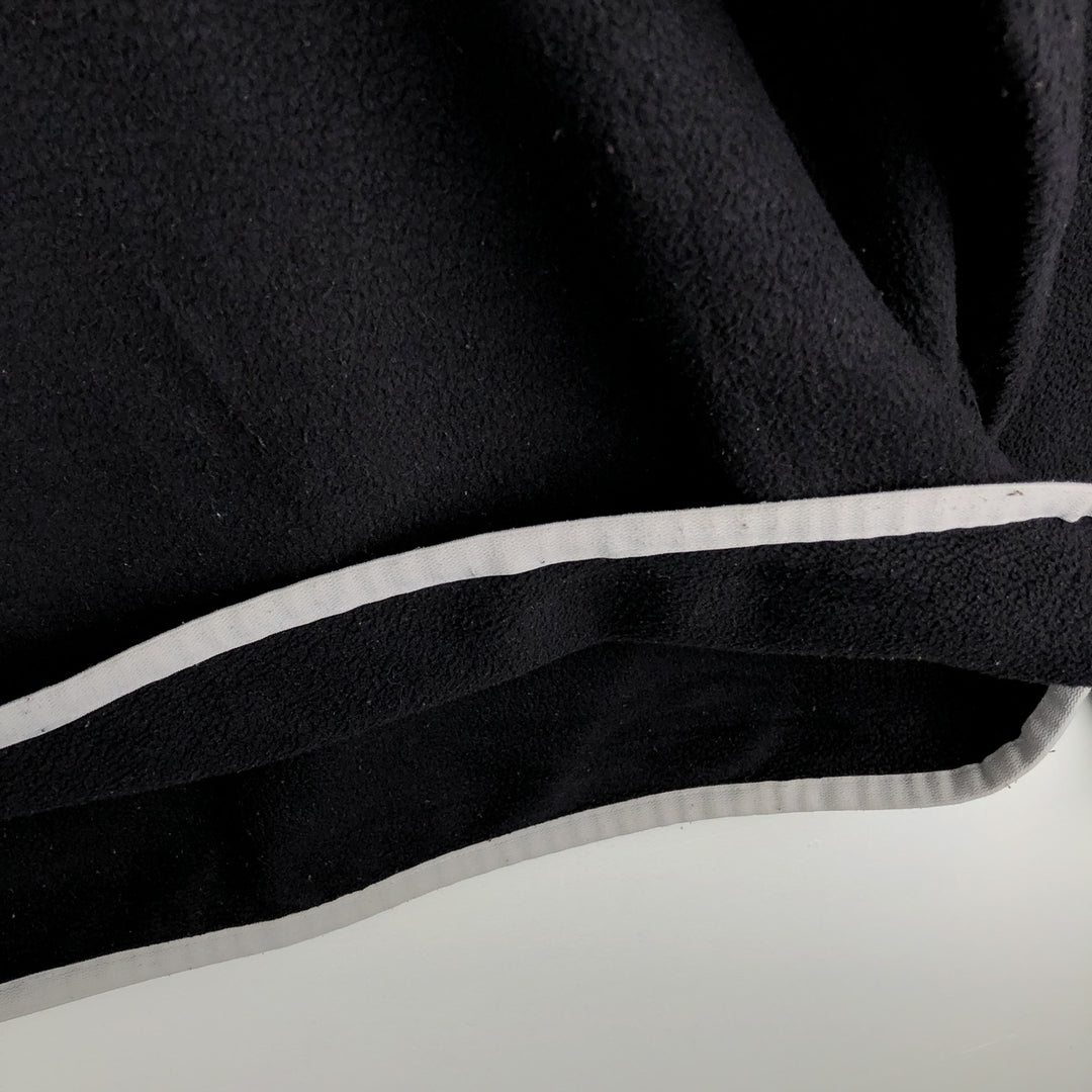 90s-00'S Vintage Nike Half-Zip Fleece Pullover, Men's Size Medium polyester black type Vintage Second Hand