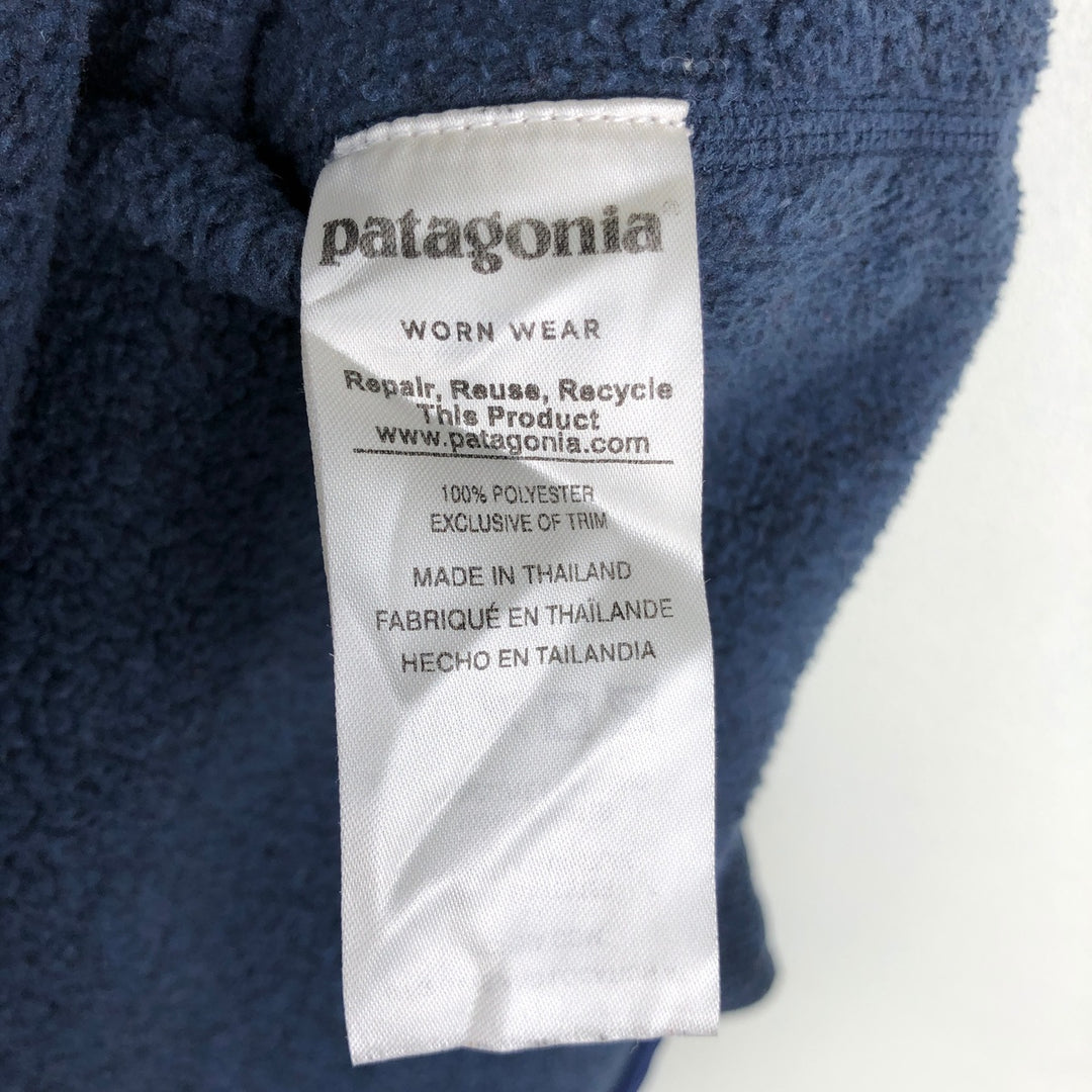 Patagonia Better Sweater 1 polyester navy blue type Vintage Second Hand