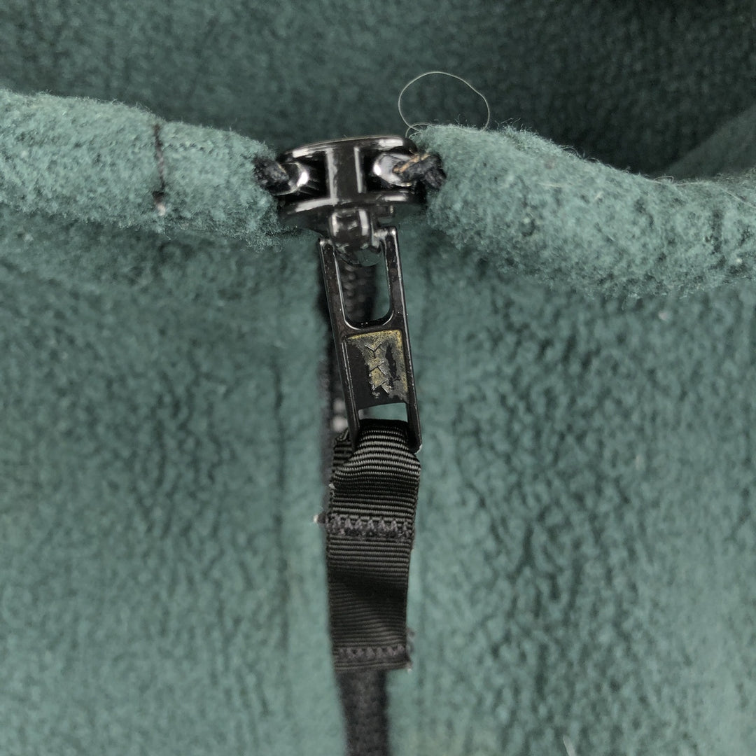 Vintage 90'S Eddie Bauer EBTEK Half-Zip Fleece Pullover, Men's XL polyester green type Vintage Second Hand