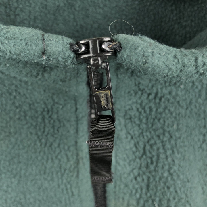 Vintage 90'S Eddie Bauer EBTEK Half-Zip Fleece Pullover, Men's XL polyester green type Vintage Second Hand