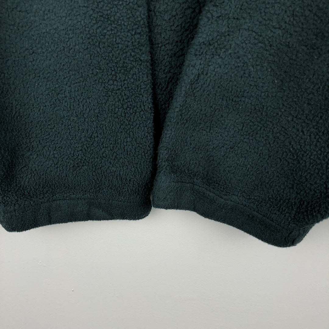 Vintage 90'S Eddie Bauer EBTEK Half-Zip Fleece Pullover, Men's XL polyester green type Vintage Second Hand