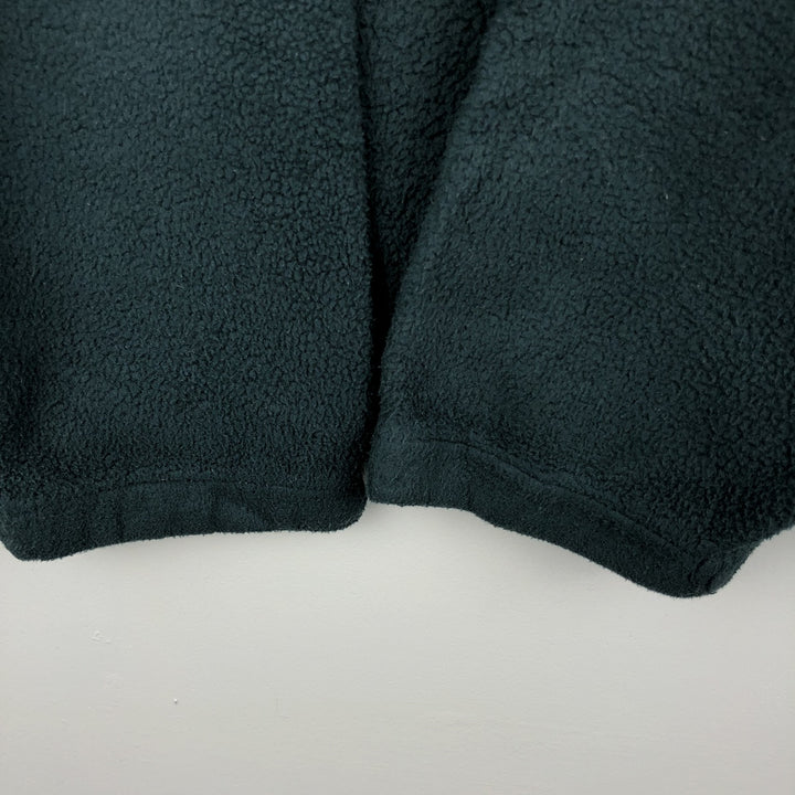 Vintage 90'S Eddie Bauer EBTEK Half-Zip Fleece Pullover, Men's XL polyester green type Vintage Second Hand