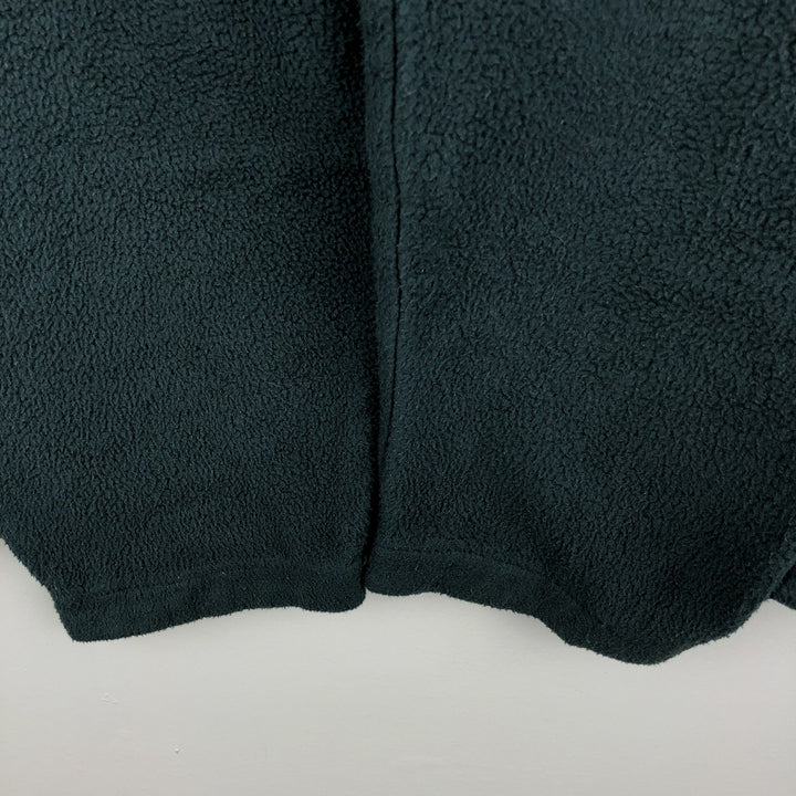 Vintage 90'S Eddie Bauer EBTEK Half-Zip Fleece Pullover, Men's XL polyester green type Vintage Second Hand
