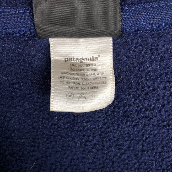 2000'S Patagonia CAPILENE 43472 Half-Zip Fleece Pullover, Men's Size XL (approx.) polyester navy blue type Vintage Second Hand