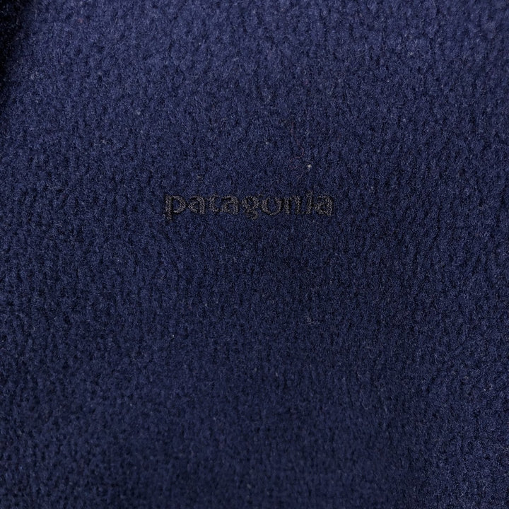 2000'S Patagonia CAPILENE 43472 Half-Zip Fleece Pullover, Men's Size XL (approx.) polyester navy blue type Vintage Second Hand