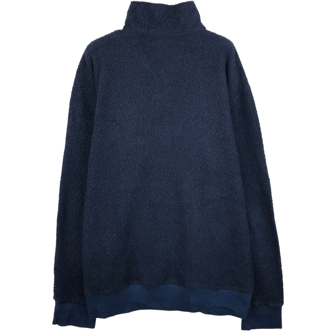 Patagonia Woolester Fleece Pullover 26940FA18 Half-Zip Fleece Pullover, Men's Size L polyester navy blue type Vintage Second Hand