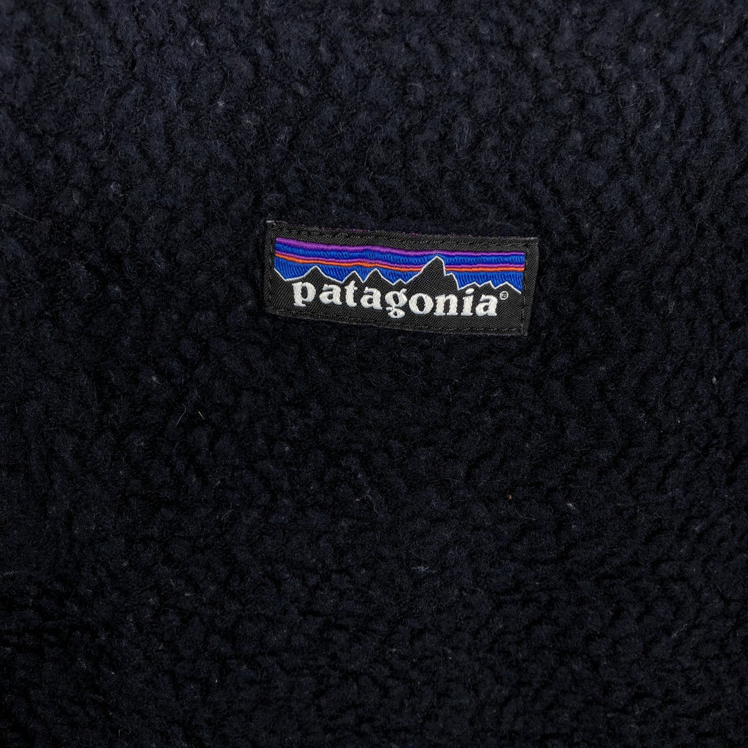 Patagonia Woolester Fleece Pullover 26940FA18 Half-Zip Fleece Pullover, Men's Size L polyester navy blue type Vintage Second Hand