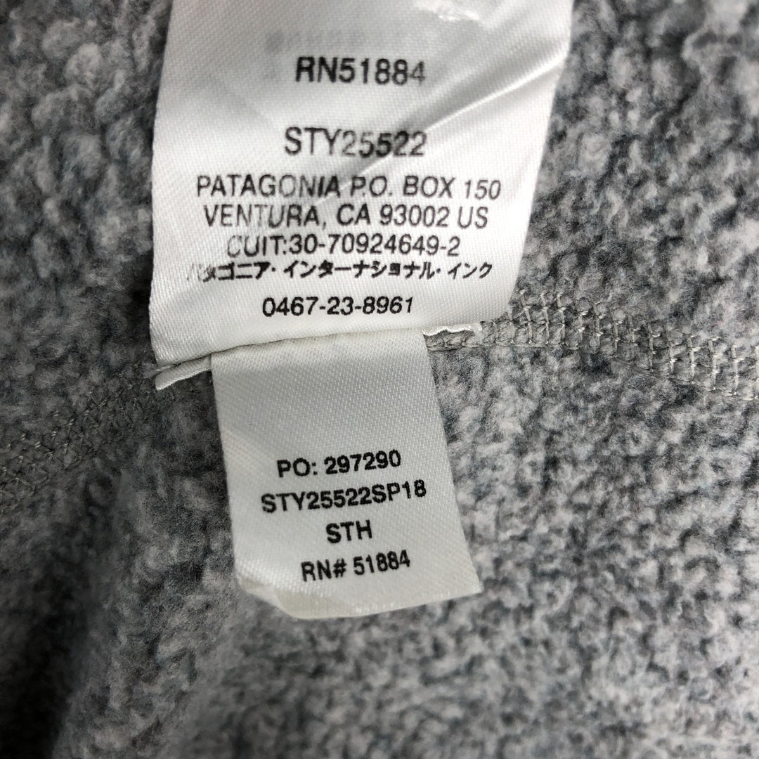 Patagonia Better Sweater 1 polyester gray type Vintage Second Hand