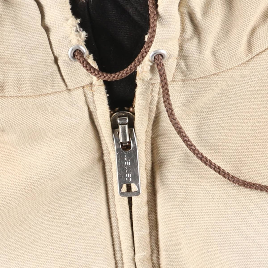 Carhartt Active Jacket, Padded Duck Full-Zip Hoodie, Men's XL unclear Beige type Vintage Second Hand