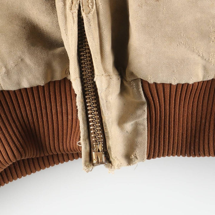 Carhartt Active Jacket, Padded Duck Full-Zip Hoodie, Men's XL unclear Beige type Vintage Second Hand