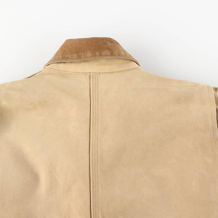 Carhartt Michigan Chore Coat, Padded Duck Coverall, Men's XL unclear beige type brown Vintage Second Hand