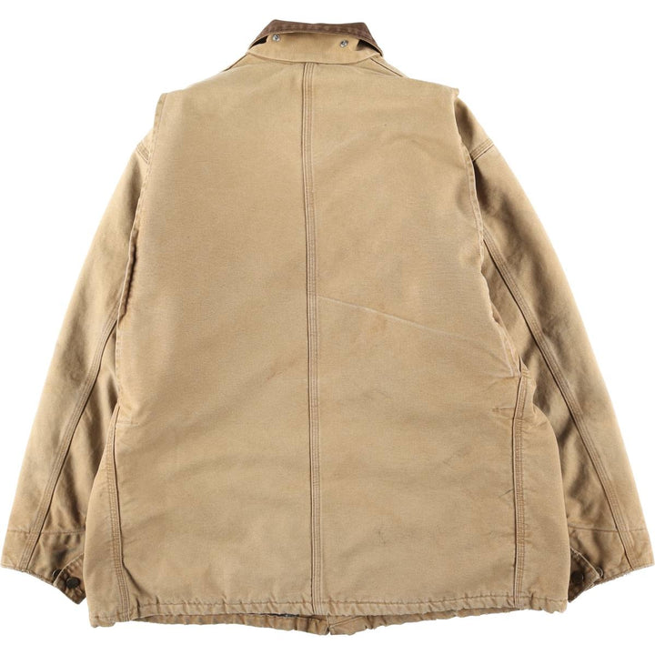 Carhartt Michigan Chore Coat, Padded Duck Coverall, Men's XL unclear beige type brown Vintage Second Hand