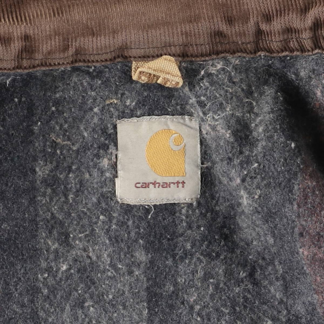Carhartt Michigan Chore Coat, Padded Duck Coverall, Men's XL unclear beige type brown Vintage Second Hand