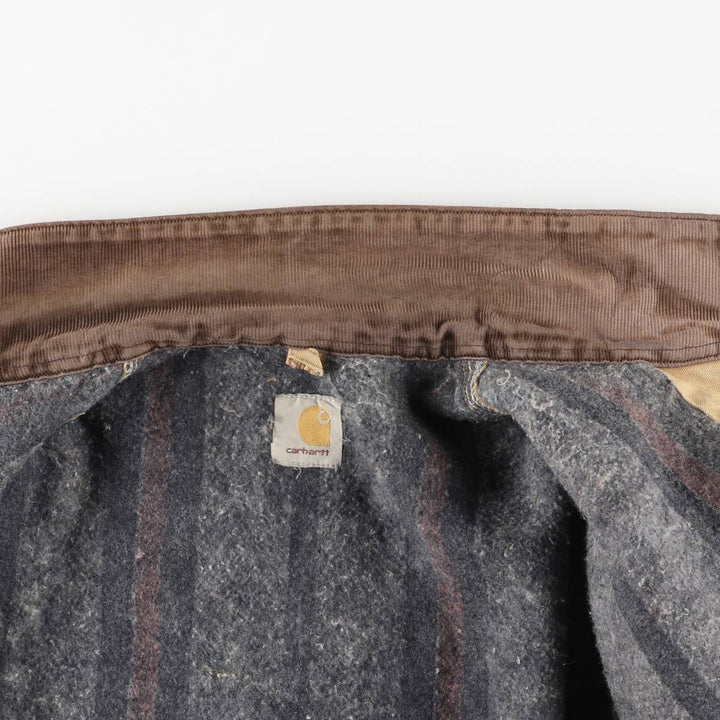 Carhartt Michigan Chore Coat, Padded Duck Coverall, Men's XL unclear beige type brown Vintage Second Hand