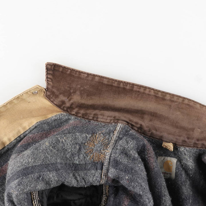 Carhartt Michigan Chore Coat, Padded Duck Coverall, Men's XL unclear beige type brown Vintage Second Hand