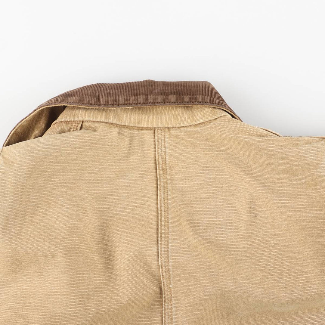 Carhartt Michigan Chore Coat, Padded Duck Coverall, Men's XL unclear beige type brown Vintage Second Hand