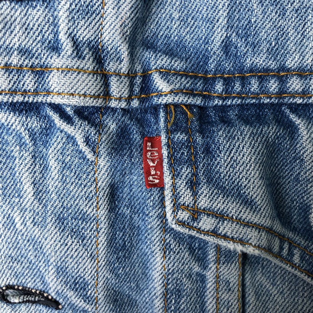 Vintage Levi's denim jacket, size M, men's size M unclear blue type Vintage Second Hand