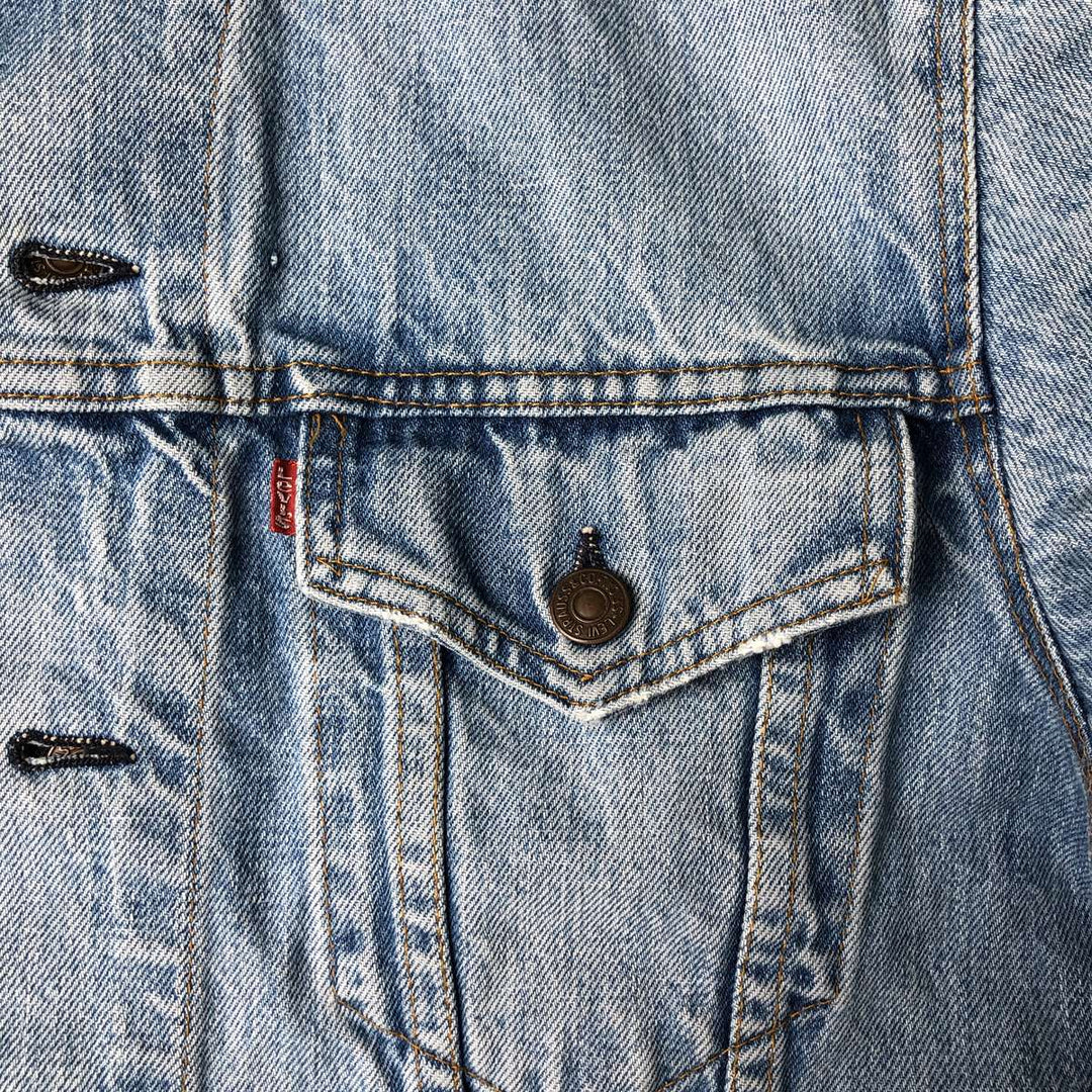 Vintage Levi's denim jacket, size M, men's size M unclear blue type Vintage Second Hand