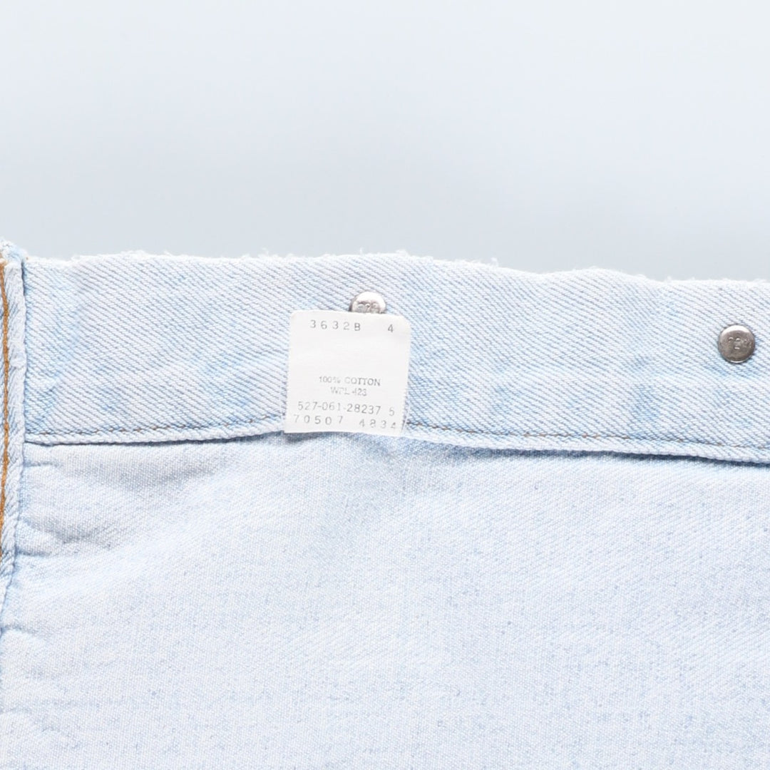 90'S Levi's denim jacket, denim jacket, made in the USA, men's XL size, vintage cotton Blue type light blue Vintage Second Hand