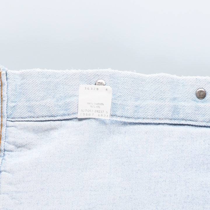 90'S Levi's denim jacket, denim jacket, made in the USA, men's XL size, vintage cotton Blue type light blue Vintage Second Hand